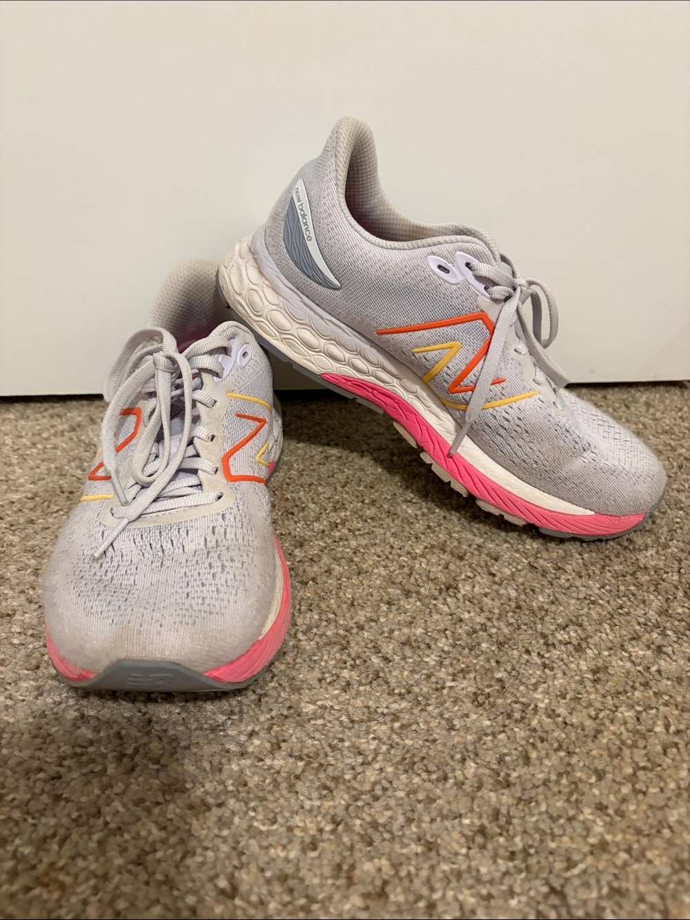 New Balance Fresh Foam 880v12 lilac, pink 7.5 wide